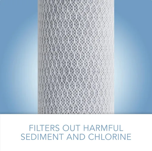 Miniatura 3 de CFS Kit de filtro de agua de repuesto que incluye cartuchos de sedimentos y carbono compatibles con sistemas de ósmosis inversa de 10 pulgadas