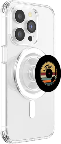Miniatura 3 de Disco de vinilo retro LP de regalo - Vinilos vintage PopSockets MagSafe PopGrip para iPhone