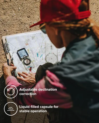Miniatura 5 de SUUNTO Brújula MC-2: Brújula de primera línea para profesionales y excursionistas serios