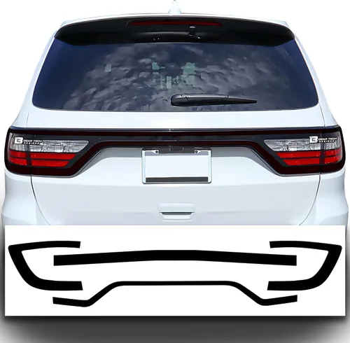 Miniatura 11 de BOGAR TECH DESIGNS Kit de tinte de luz de freno de tercera cola compatible con Dodge Durango 2014-2020, oscuro