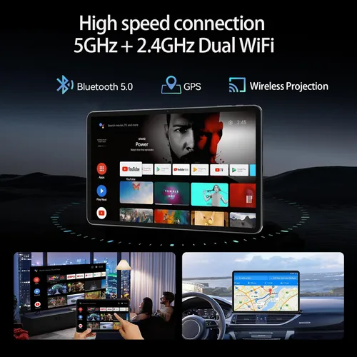 Miniatura 6 de Android 15 Tablet 2026 Última tableta de 11 pulgadas con teclado, 128 GB ROM 16 GB RAM 2TB Expand, 8000 mAh, tabletas Octa-Core con WiFi 5G/2.4G