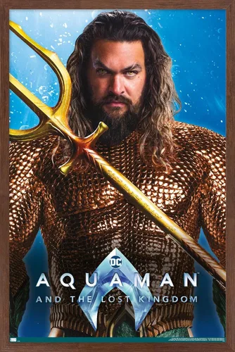 Miniatura 33 de Trends International DC Comics Movie Aquaman y el Reino Perdido - Póster de pared Aquaman de 22.4 pulgadas de largo x 14.7 pulgadas de ancho