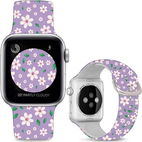 Miniatura 11 de Correas de reloj de silicona suave compatibles con Apple Watch de 1.496 in 1.575 in 1.614 in 1.654 in 1.732 in 1.772 in 1.811 in 1.929 in Ultra 2
