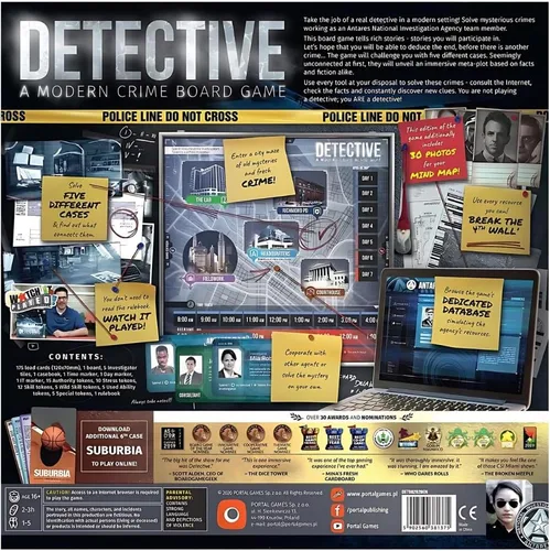 Miniatura 2 de Portal Games Detective, azul