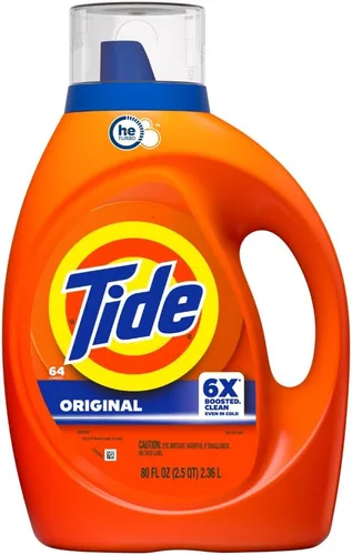 Miniatura 14 de Tide Jabón líquido, detergente para ropa, alta eficiencia, aroma original, 64 cargas