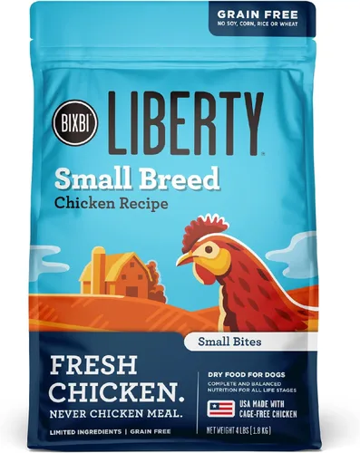 Miniatura 18 de BIXBI Liberty - Alimento seco para perros sin granos, receta de cordero, 11 libras, carne fresca, sin harina de carne, sin rellenos para una fácil