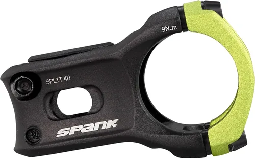 Miniatura 27 de Spank Dividir 35 vástagos, los tamaños incluyen 1.378 in, 1.575 in, 1.772 in y 1.969 in, vástago de alto rendimiento optimizado para manillares