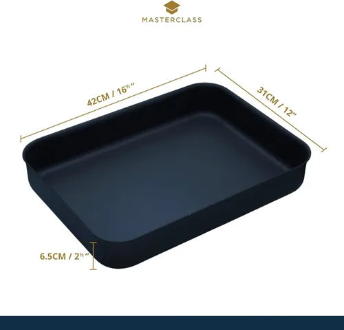 Miniatura 3 de MasterClass MCCHA5NS - Tostador de aluminio anodizado duro (16.5 x 12.2 in), diseño de teflón