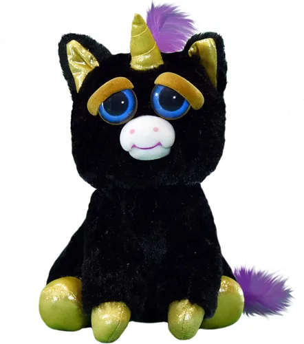 Miniatura 2 de Feisty Pets Gloria Golddigger Unicornio Negro