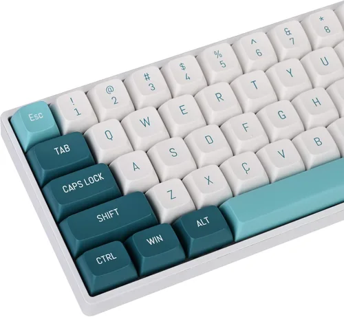 Miniatura 26 de GTSP 61 Teclas 60 Por Ciento, Teclas Ducky One 2 Mini para Teclado Mecánico Perfil OEM RGB PBT Set de Teclas con Extractor de Teclas para Cherry MX