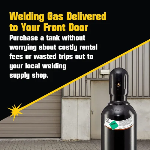 Miniatura 5 de PrimeWeld Tanque de soldadura de gas 100% argón completo 80CF DOT 3AA Válvula CGA 580 de EE. UU. El mejor gas para aplicaciones de soldadura