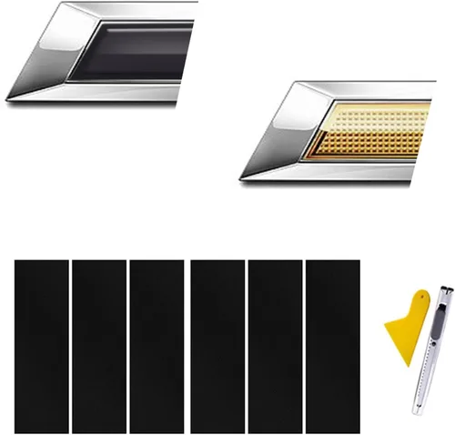Miniatura 11 de Compatible con pegatinas de vinilo para logo de Bowtie, emblema para cortar y pegar, 3 unidades, color negro mate, para Chevy Negro mate 3