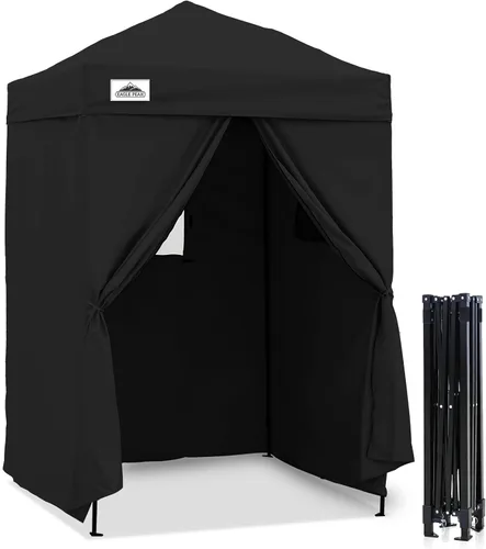 Miniatura 28 de EAGLE PEAK Flex Ultra Compact 4x4 Toldo desplegable, refugio solar, vestidor, toldo portátil de privacidad para piscina, sesiones de fotos