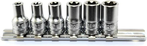 Miniatura 5 de TEMO 4 piezas Rueda de impacto Socket 1/2" Drive 3.35 pulgadas Largo: 15-M17-M21-22