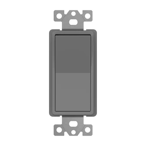 Miniatura 11 de ENERLITES Interruptor de luz de paleta decorativa de 3 vías, acabado brillante, un solo polo o tres vías, 3 cables, tornillo de puesta a tierra
