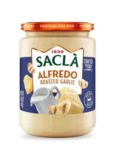 Miniatura 10 de SACLA Alfredo - Salsa de pasta con pesto de albahaca Salsa cremosa italiana para pasta blanca con queso y albahaca Tarro de vidrio de 14.5 onzas