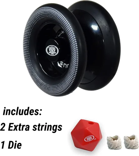 Miniatura 3 de Yomega Xodus II YoYo: incluye tecnología de rodamientos de rodillos, llantas de goma y diseño en forma de ala, juego profesional de nivel intermedio
