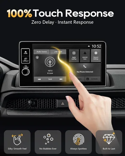 Miniatura 8 de Protector de pantalla para CRV 2026 (sin botones de pista) 2026 CRV Accesorios 2026 Honda CRV 2026