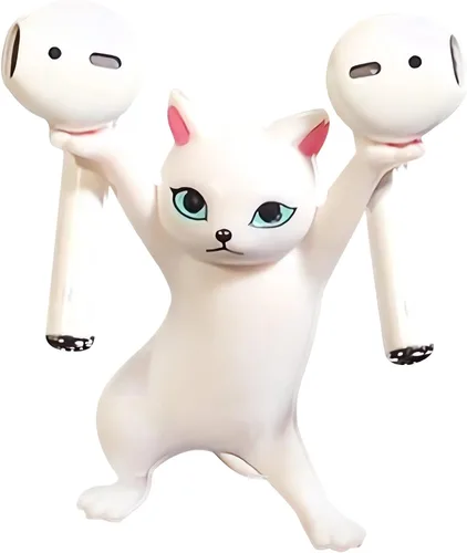 Miniatura 9 de 5 soportes magnéticos anticaídas para Airpod de gato bailando, bonitos soportes para auriculares, accesorios compatibles con Apple Airpods PRO/3/2/1