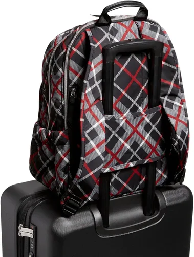 Miniatura 5 de Vera Bradley Mochila Campus de sarga de rendimiento para mujer, a cuadros, talla única