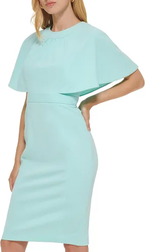 Miniatura 3 de Calvin Klein Vestido de manga alta con cuello alto para mujer