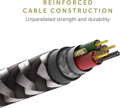 Miniatura 4 de Native Union Cable universal de correa – Cable de carga duradero reforzado ultra fuerte de 6.5 pies [certificado MFi] con adaptador 3 en 1 para Cebra