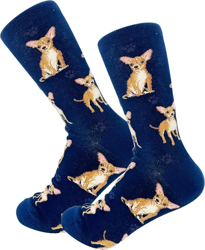 Miniatura 19 de E&S Imports Calcetines para amantes de las mascotas, para todas las estaciones, talla única, para mujeres y hombres, regalos para gatos y perros