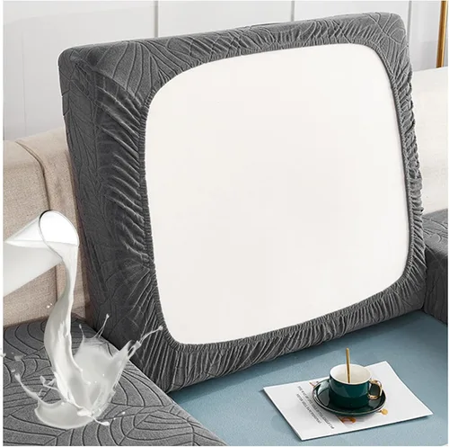 Miniatura 27 de Fundas de cojín para asiento de sofá, impermeables, de alta elasticidad, universal, elástica, fundas de cojín de repuesto para cojines individuales