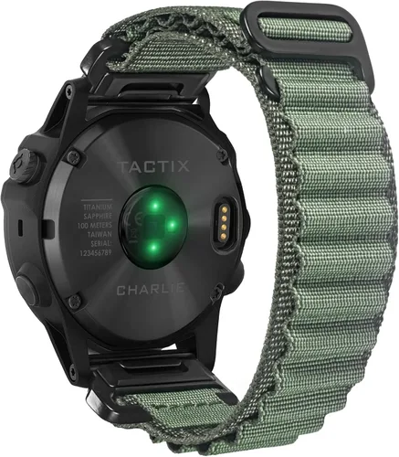 Miniatura 10 de Compatible con Garmin, correa deportiva de nailon tejido resistente con gancho en G para fēnix/Forerunner/Vivoactive/Approach/MARQ/quatix/D2 Series