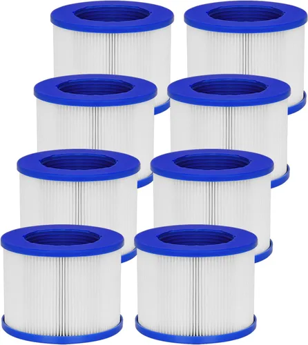 Miniatura 9 de Cartuchos de filtro de repuesto para bañera de hidromasaje – Compatible con todas las bañeras de hidromasaje RELXTIME, ALEKO, Wejoy, Aquaspa Hot Tub