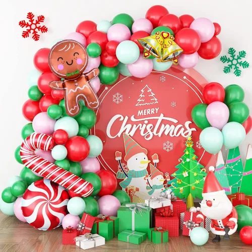 Miniatura 8 de Kit de arco de globos azules y verdes, kit de arco de guirnalda de globos azul marino y verde oscuro con globos de papel de aluminio de estrella 4D
