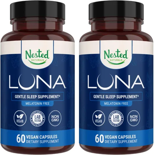 Miniatura 12 de Suplemento de ayuda natural para dormir Luna Kids (60 tabletas), N.° 2, para niños mayores de 4 años y adultos delicados, píldoras para dormir