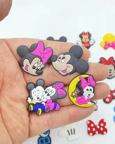 Miniatura 6 de VGOTHE 100 piezas diferentes de dijes para zapatos accesorios de decoración para niñas niños adolescentes niños fiesta de cumpleaños Cloruro