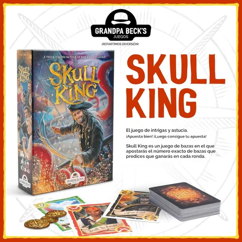 Miniatura 2 de Grandpa Beck's Skull King Juego de mesa de los creadores de Cover Your Assets (versión en inglés)