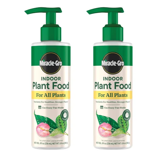 Miracle-Gro Alimento para plantas de interior para todas las plantas, alimento líquido para plantas de interior, flores, verduras, hierbas y más, 8