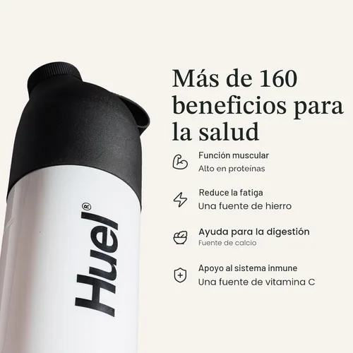 Miniatura 5 de Huel Black Edition Proteína vegana en polvo de vainilla de 1.41 oz Reemplazo nutricionalmente completo de comidas 27 vitaminas y minerales