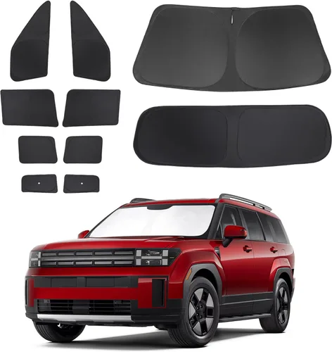 Miniatura 14 de TINGLU Parasoles para Ventanas para Mazda 3 2019-2026 Accesorios Coche Ventanas Laterales Completas Parabrisas Triangular Trasero Protector Solar