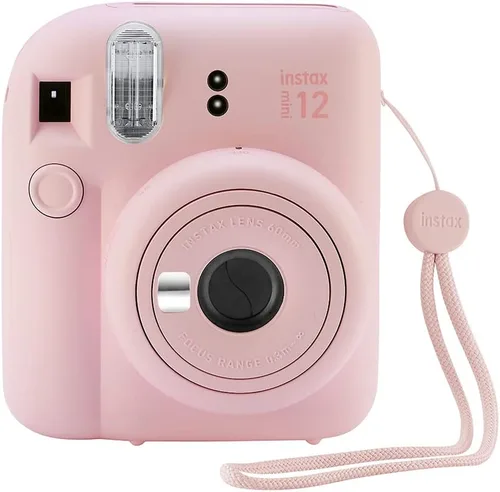 Miniatura 2 de Fujifilm Cámara instantánea Instax Mini 12 + 60 impresiones fotográficas + paquete de calidad fotográfica, funda, calcomanías decorativas, marcos