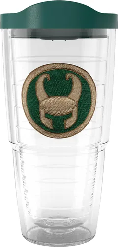 Miniatura 10 de Tervis Marvel Loki Icon - Vaso aislado de doble pared hecho en Estados Unidos mantiene las bebidas frías y calientes, 16 onzas, taza, clásico