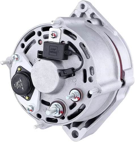 Miniatura 3 de RAREELECTRICAL Nuevo alternador compatible con retroexcavadora John Deere 610C 710B 710C 710D 0-120-484-011