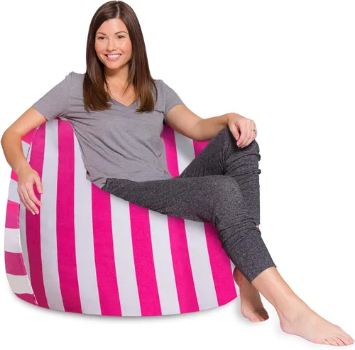 Miniatura 48 de Posh Beanbags - Sillón puff Azul Rey Sólido