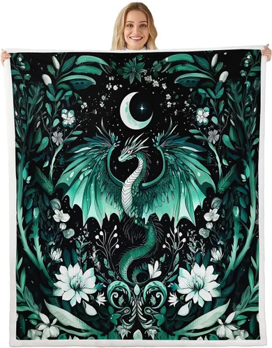 Miniatura 22 de Feelyou Butterfly Throw Blanket Butterflies Print Soft Fleece Sherpa Cozy Fuzzy Plush Warm Glitter Colorful Fuzzy Plush Throw Animal 40"x50" for Bed