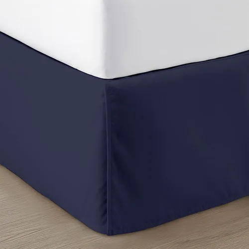 Miniatura 21 de Falda para cama de algodón egipcio de 550 hilos con caída de 12 pulgadas para cama tamaño Alaskan King (108 x 108 pulgadas), color Moss (musgo), 1