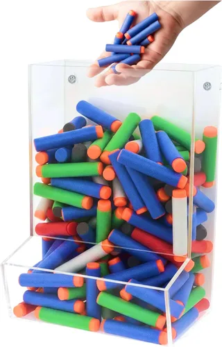SimplyImagine Organizador de Juguetes Colgante de Acrílico con Compartimento Único para Organización y Almacenamiento en el Hogar - Organizador de