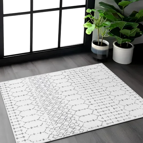 Miniatura 9 de Lahome Alfombras Marroquíes Lavables para Entrada 2x3 pies Antideslizantes Alfombra Delgada de Cocina Alfombras Pequeñas de Área para Dormitorio
