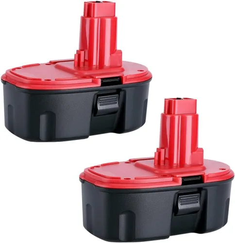 Miniatura 8 de 2 paquetes de 4500 mAh de alta capacidad DC9096 de repuesto para batería Dewalt 18V XRP compatible con Dewalt batería de 18 voltios DW9098 DW9099