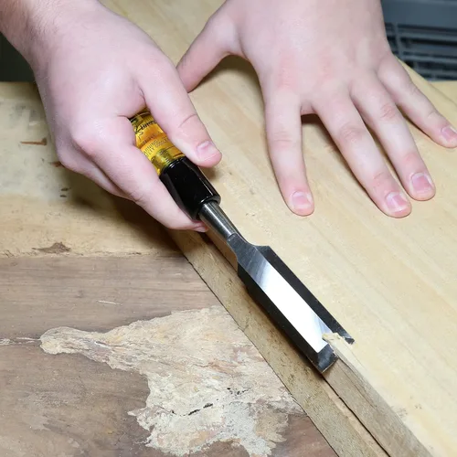 Miniatura 8 de Buck Brothers 120106BC cincel de madera de 1 pulgada fabricado en EE. UU., para cortes de desbaste y acabado en carpintería y ebanistería, hoja