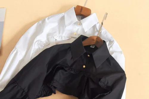 Miniatura 5 de Blusa desmontable Dickey con cuello falso, media camisa, cuello corto