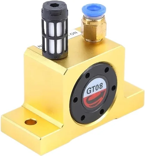 Miniatura 2 de Vibratory Motor, Air Compressor Pneumatic Turbo Vibrator Industrial Oscillator,industry, pipeline transportation(GT-8)