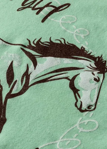 Miniatura 5 de Just a Girl Who Loves Horses - Camiseta con cuello en V para mujer joven